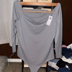 Abercrombie & Fitch Gray Bodysuit Other